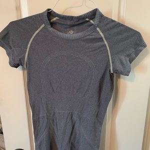 Grey Lulu Lemon Swiftly Tech Top